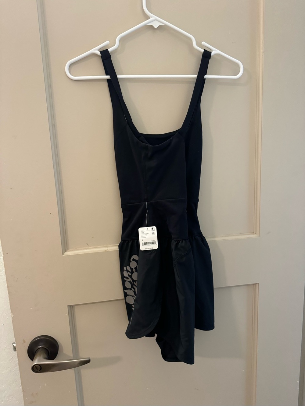 Free People FP Movement Righteous Runsie in Black BNWT Size Small